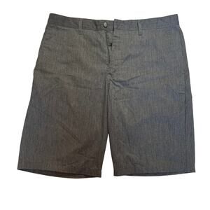 Volcom Brand Frickin Chino Shorts Mens Size 36‎ Gray Modern Straight